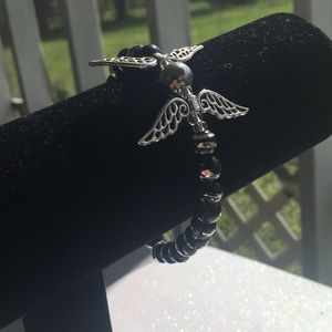 Black and Silver bracelet